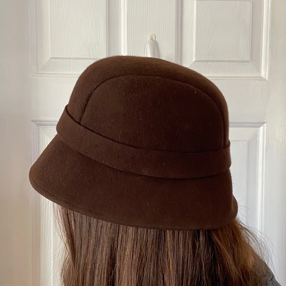 J. Crew Brown Wool Bucker Hat - Picture 4 of 5
